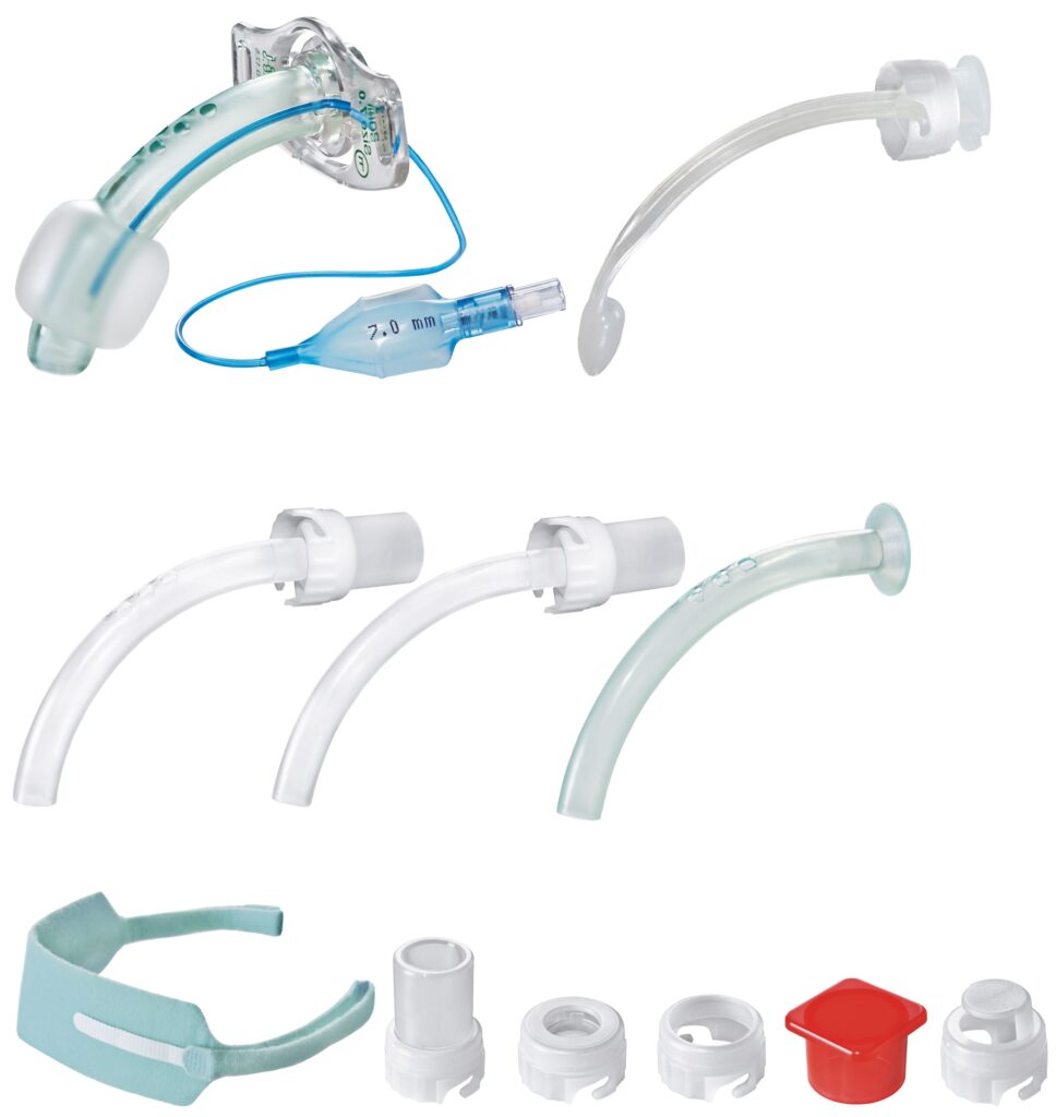 Rurka tracheostomijna KAN z mankietem, fenestracyjna