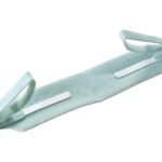 Opaska do rurek tracheostomijnych, niebieska