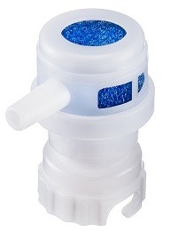 Wymiennik ciepła i wilgoci- "sztuczny nos" MINI z zaczepem bagnetowym, z drenem do podawania tlenu