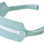 Opaska do rurek tracheostomijnych, niebieska