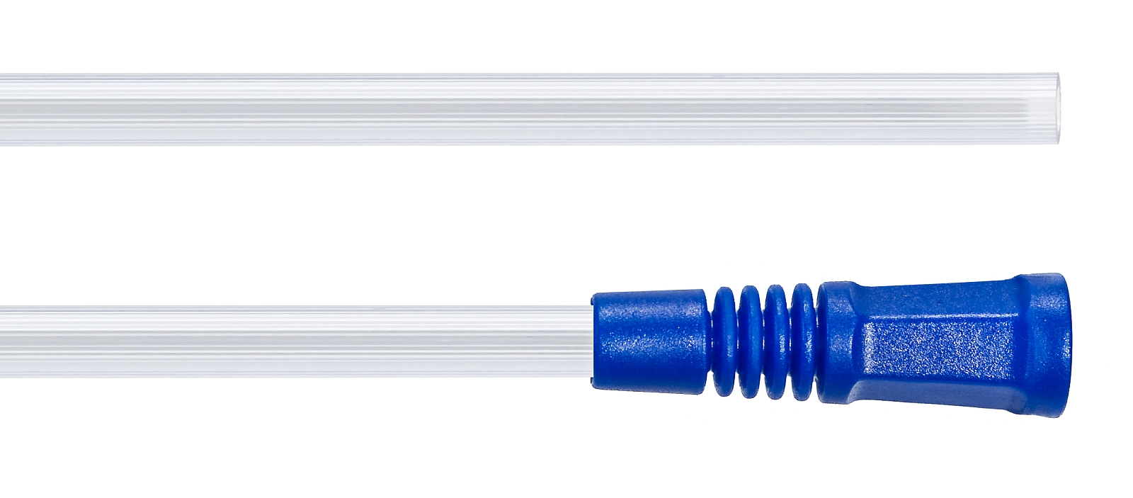 kink-resistant connector-straight end